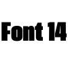 Font 14