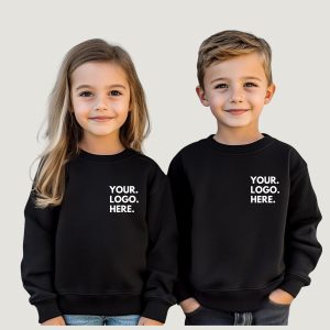 Kids Branded Sweatshirt Printed With Your Logo