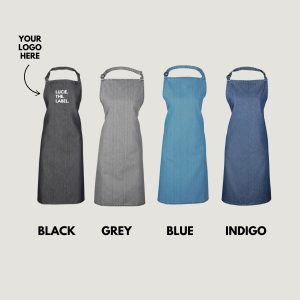 Denim Apron Printed With Your Logo