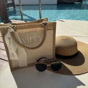 Personalised Wifey Honeymoon Bag
