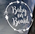 Baby on Board Sticker