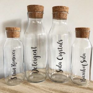 500ml Glass Bottle with Cork Stopper