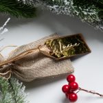 Personalised Mirror Gold Tag