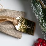 Personalised Mirror Gold Tag