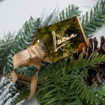 Personalised Mirror Gold Tag