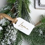 Personalised White Gift Tag