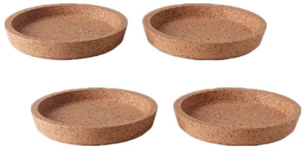 Set of 4 Cork Trays