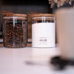 Tea Coffee Sugar Glass Jars with Pull Tab 750ml