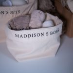 Set of 2 Personalised Storage 'Bits & Bob's' Bags