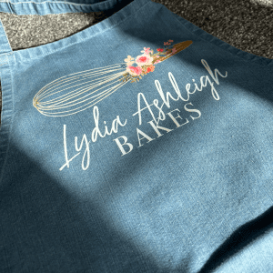 Denim Apron Printed With Your Logo